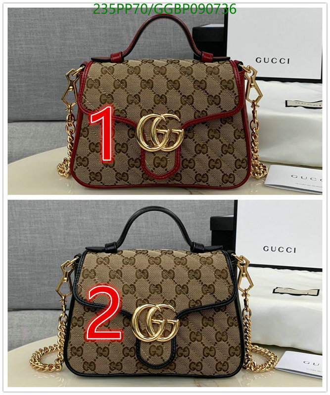 Gucci Bag-(Mirror)-Marmont,Code: GGBP090736,$:235USD