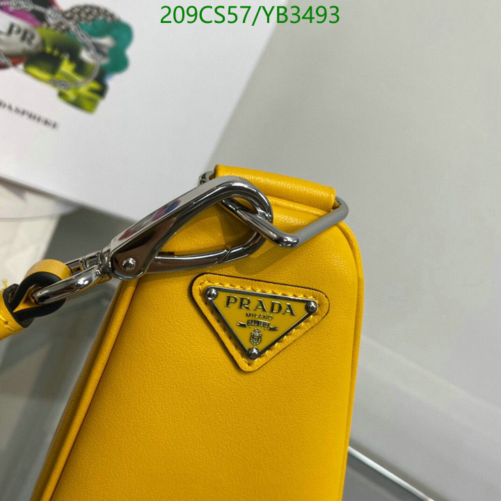 Prada Bag-(Mirror)-Triangle,Code: YB3493,$: 209USD