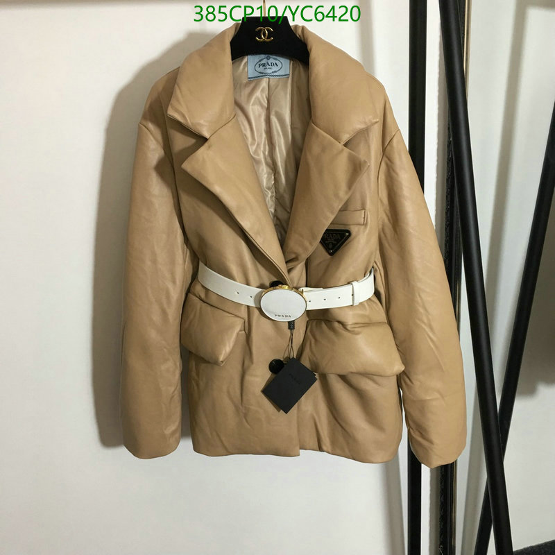 Down jacket Women-Prada, Code: YC6420,$: 385USD