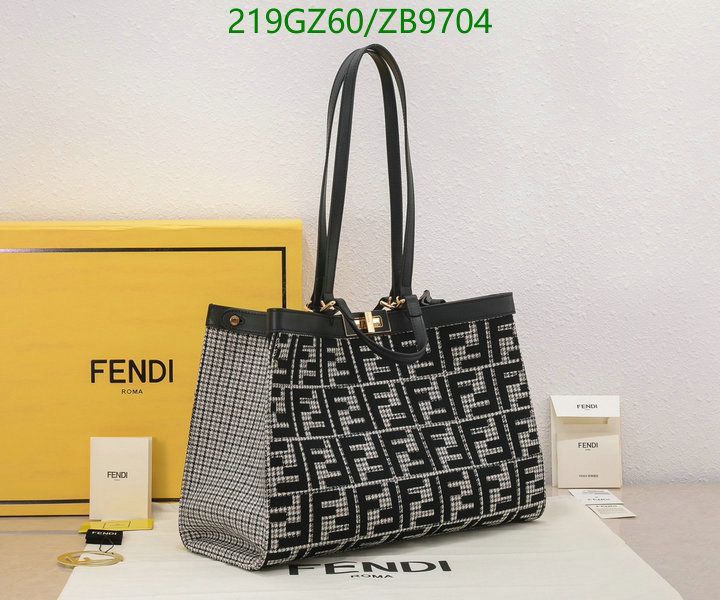 Fendi Bag-(Mirror)-Peekaboo,Code: ZB9704,$: 219USD