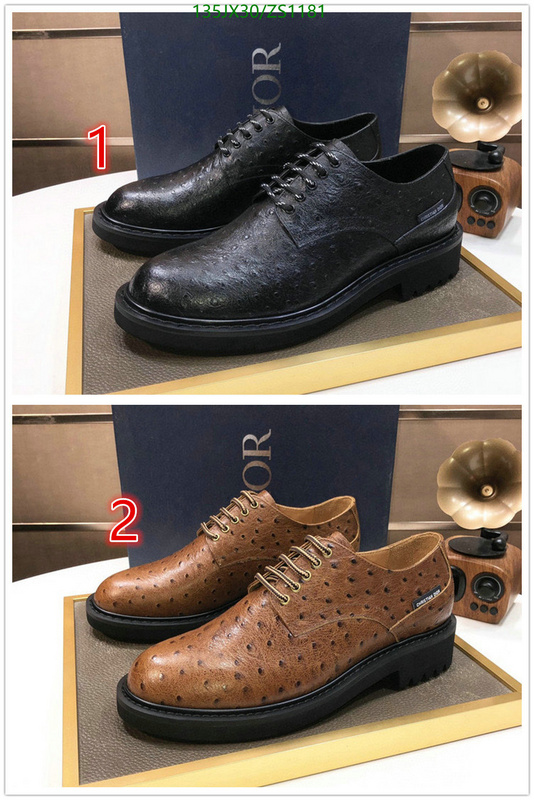 Men shoes-Dior, Code: ZS1181,$: 135USD