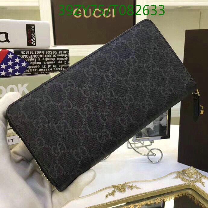 Gucci Bag-(4A)-Wallet-,Code: T082633,$:39USD