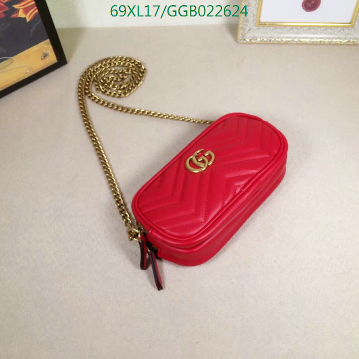 Gucci Bag-(4A)-Marmont,Code: GGB022624,$:69USD