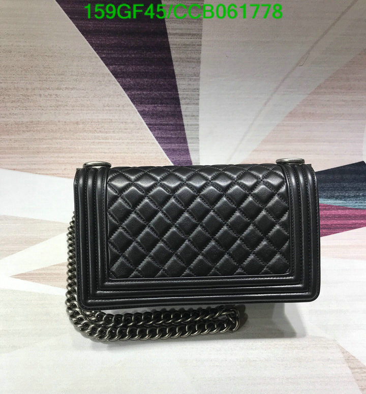 Chanel Bags -(Mirror)-Le Boy,Code: CCB061778,$: 159USD