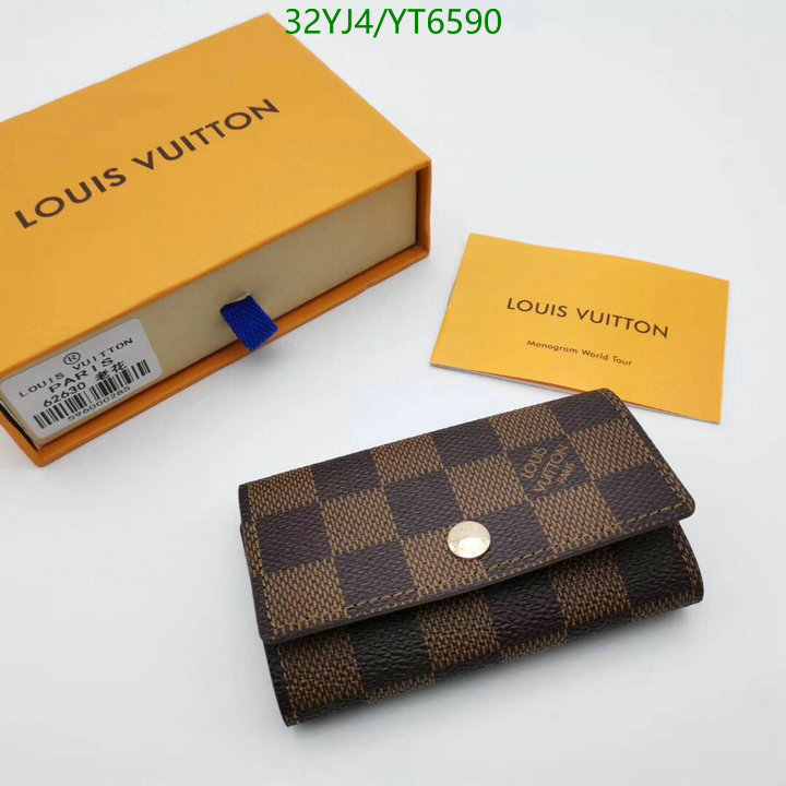 LV Bags-(4A)-Wallet-,Code: YT6590,$: 32USD