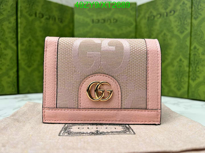 Gucci Bag-(4A)-Wallet-,Code: XT2689,$: 49USD