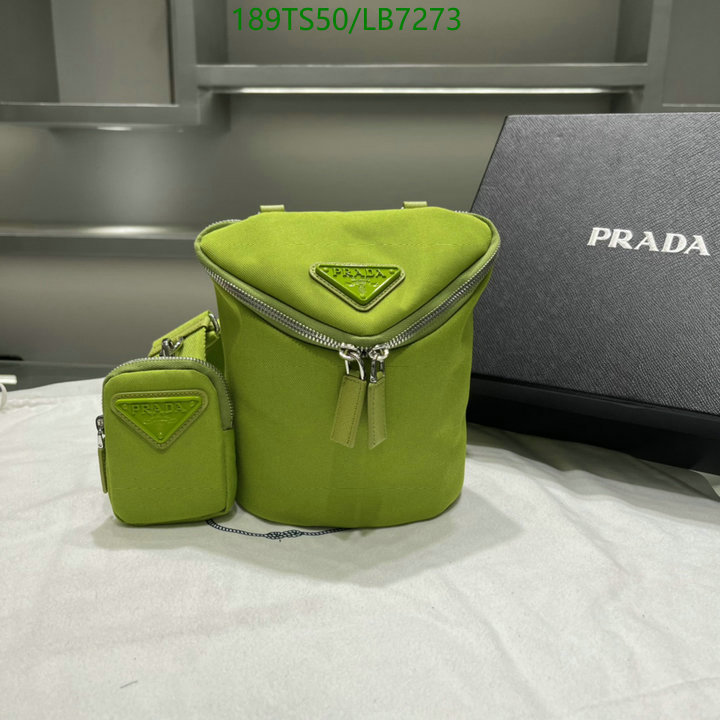 Prada Bag-(Mirror)-Diagonal-,Code: LB7273,$: 189USD