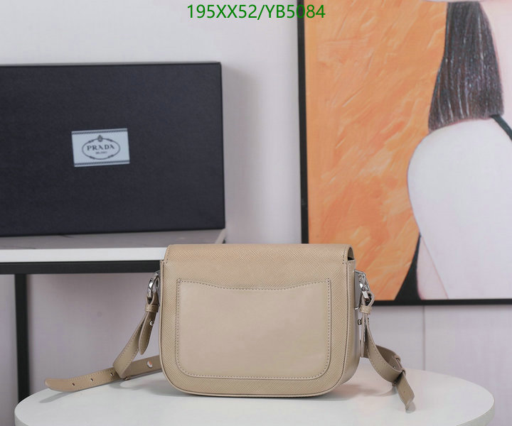 Prada Bag-(Mirror)-Diagonal-,Code: YB5084,$: 195USD