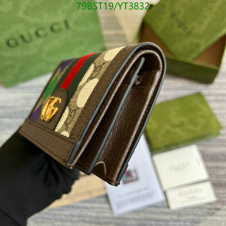 Gucci Bag-(Mirror)-Wallet-,Code: YT3832,$: 79USD