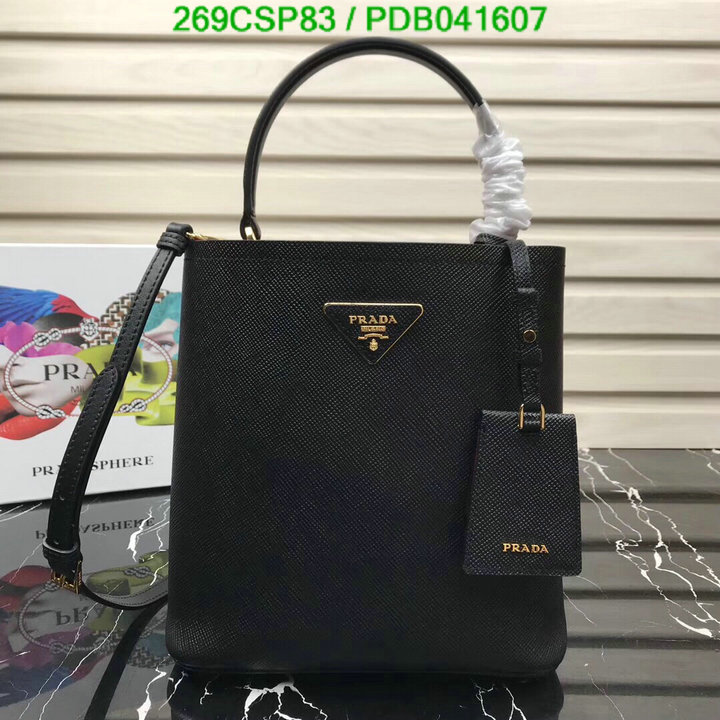 Prada Bag-(Mirror)-Handbag-,Code: PDB041607,$: 269USD