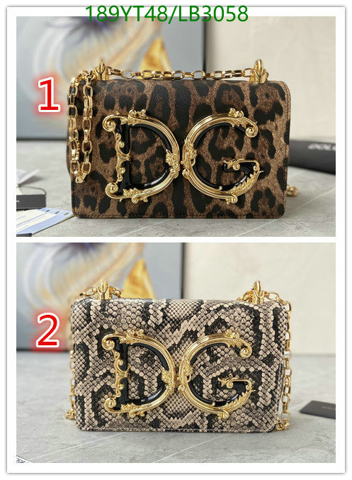 D&G Bag-(Mirror)-DG Girls,Code: LB3058,$: 189USD