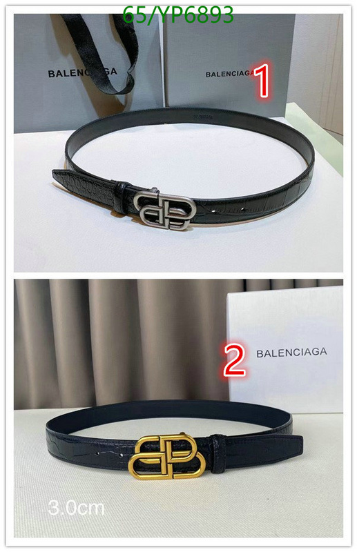 Belts-Balenciaga, Code: YP6893,$: 65USD