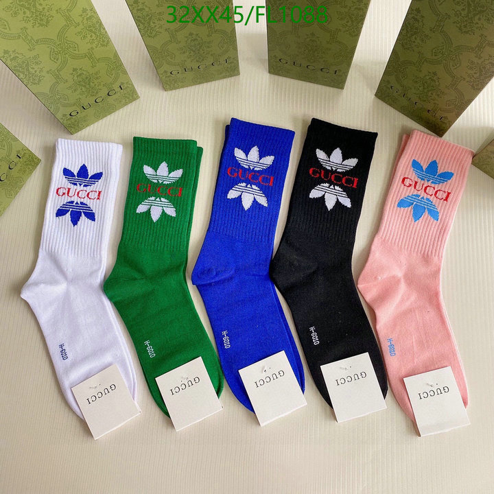 Sock-Gucci, Code: FL1088,$: 32USD