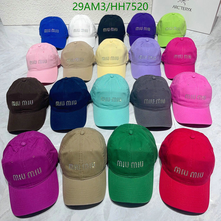 Cap -(Hat)-Miu Miu, Code: HH7520,$: 29USD