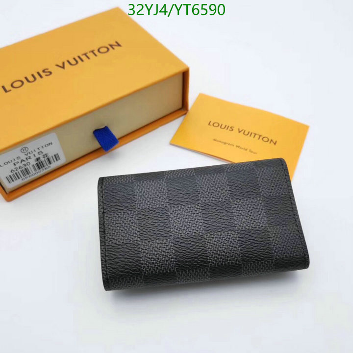 LV Bags-(4A)-Wallet-,Code: YT6590,$: 32USD