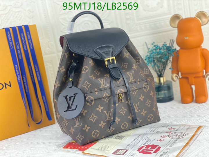 LV Bags-(4A)-Backpack-,Code: LB2569,$: 95USD