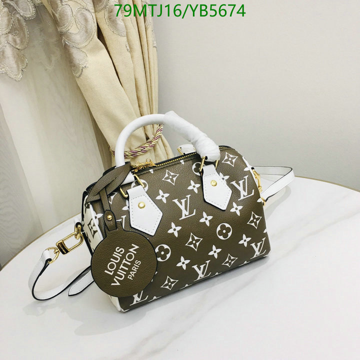 LV Bags-(4A)-Speedy-,Code: YB5674,$: 79USD