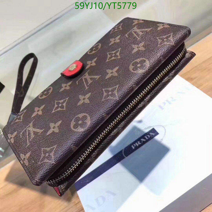 LV Bags-(4A)-Wallet-,Code: YT5779,$: 59USD