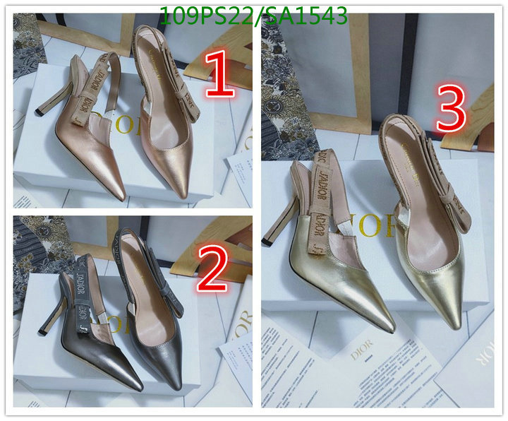 Women Shoes-Dior,Code: SA1543,$: 109USD