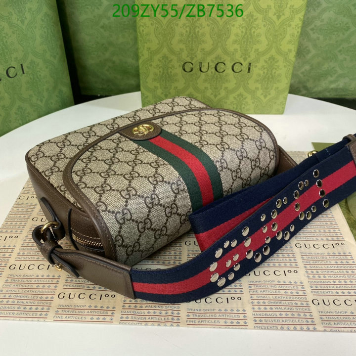 Gucci Bag-(Mirror)-Ophidia,Code: ZB7536,$: 209USD