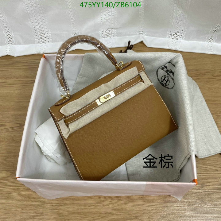 Hermes Bag-(Mirror)-Kelly-,Code: ZB6104,$: 475USD