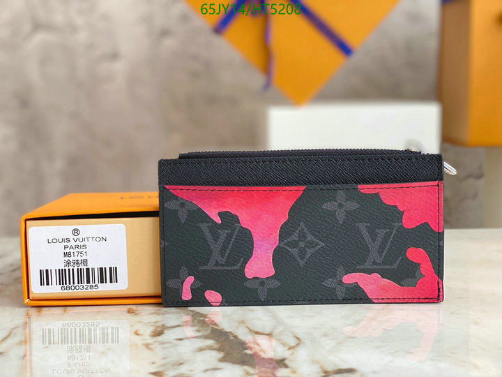 LV Bags-(Mirror)-Wallet-,Code: HT5208,$: 65USD