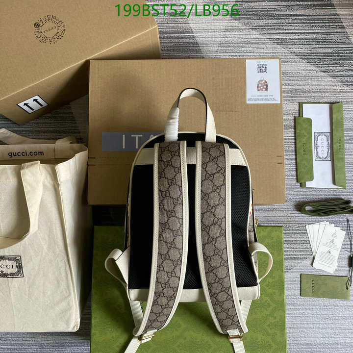 Gucci Bag-(Mirror)-Backpack-,Code: LB956,$: 199USD