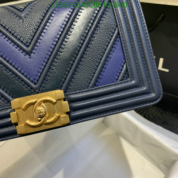 Chanel Bags -(Mirror)-Le Boy,Code: CCBP100840,$: 235USD