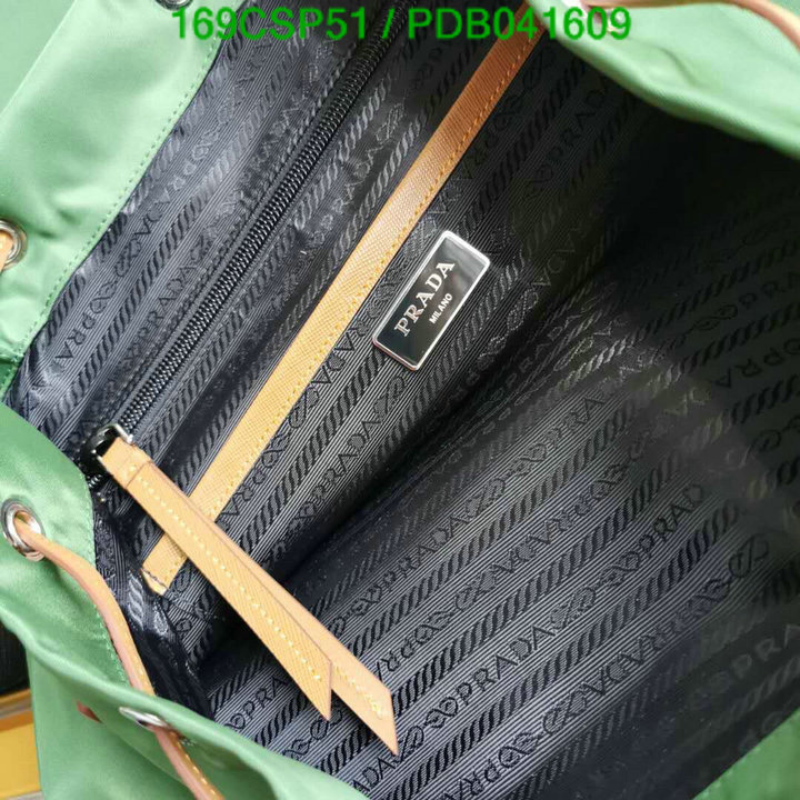 Prada Bag-(Mirror)-Backpack-,Code: PDB041609,$: 169USD