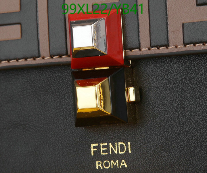 Fendi Bag-(4A)-Diagonal-,Code: YB41,$: 99USD