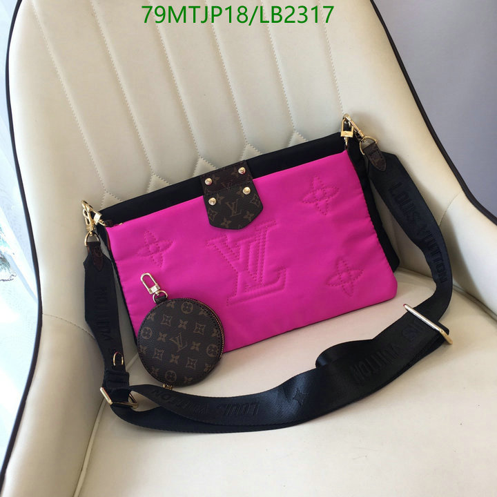 LV Bags-(4A)-New Wave Multi-Pochette-,Code: LB2317,$: 79USD