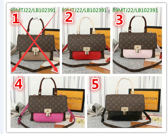 LV Bags-(4A)-Handbag Collection-,Code: LB102391,$:89USD