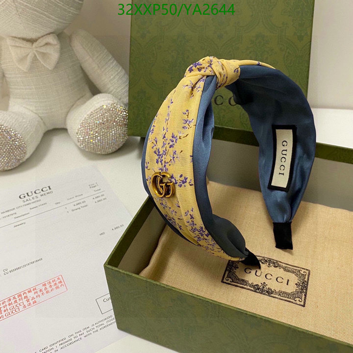 Headband-Gucci, Code: YA2644,$: 32USD