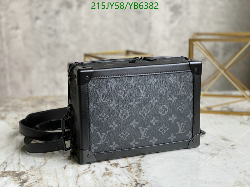 LV Bags-(Mirror)-Petite Malle-,Code: YB6382,$: 215USD