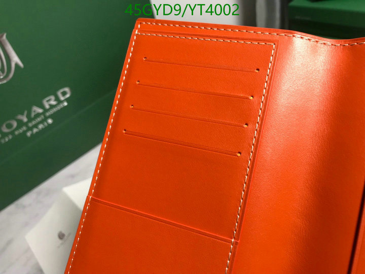 Goyard Bag-(4A)-Wallet-,Code: YT4002,$: 45USD