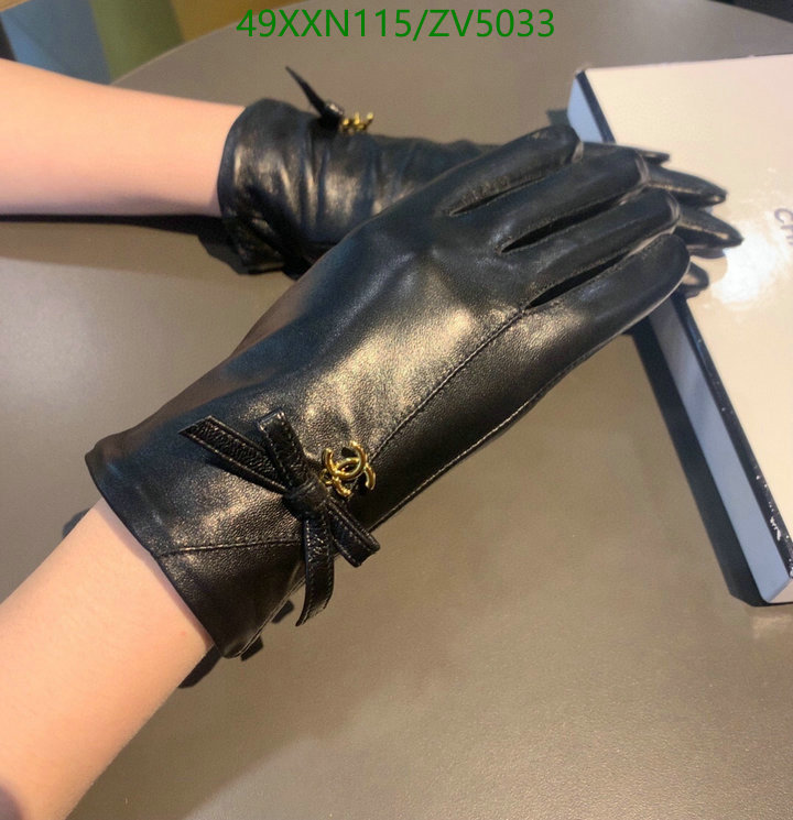 Gloves-Chanel, Code: ZV5033,$: 49USD