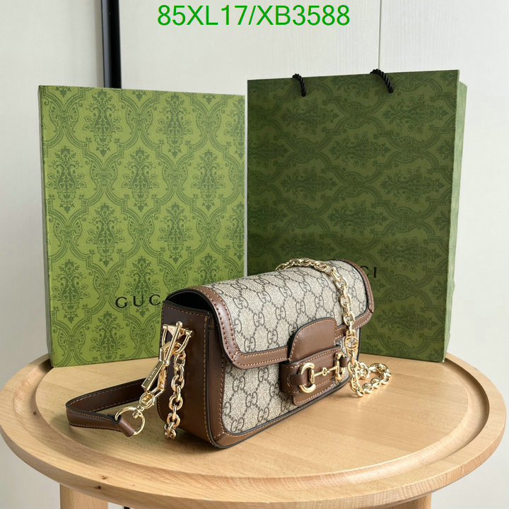 Gucci Bag-(4A)-Horsebit-,Code: XB3588,$: 85USD