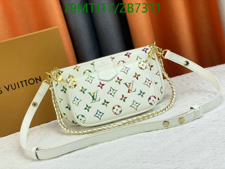 LV Bags-(4A)-New Wave Multi-Pochette-,Code: ZB7311,$: 79USD