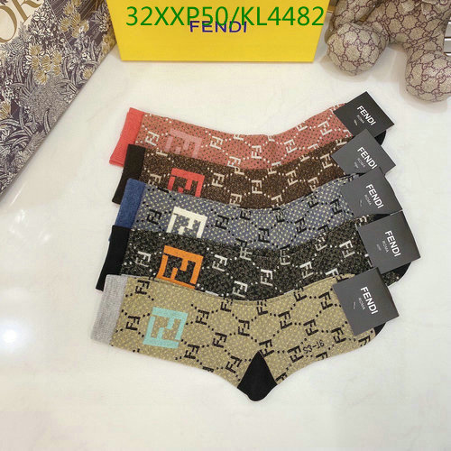 Sock-Fendi, Code: KL4482,$: 32USD