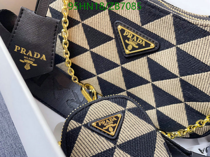 Prada Bag-(4A)-Re-Edition 2005,Code: ZB7085,$: 95USD