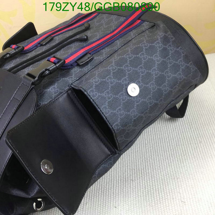 Gucci Bag-(Mirror)-Backpack-,Code: GGB080890,$:179USD