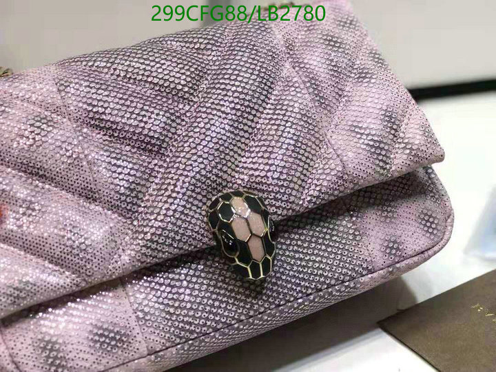 Bvlgari Bag-(Mirror)-Serpenti Cabochon Series,Code: LB2780,$: 299USD