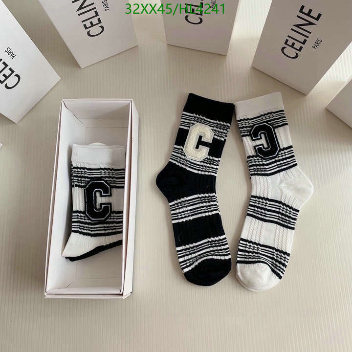 Sock-CELINE, Code: HL4241,$: 32USD