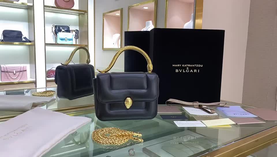 Bvlgari Bag-(Mirror)-Serpenti Forever,Code: ZB3735,$: 309USD