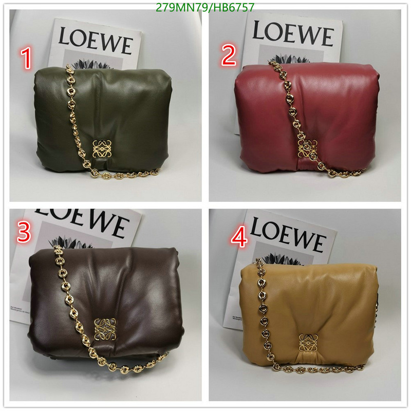 Loewe Bag-(Mirror)-Diagonal-,Code: HB6757,$: 279USD