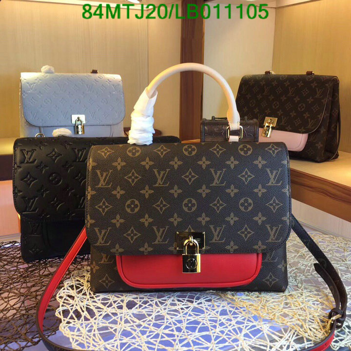 LV Bags-(4A)-Handbag Collection-,Code: LB011105,$: 84USD