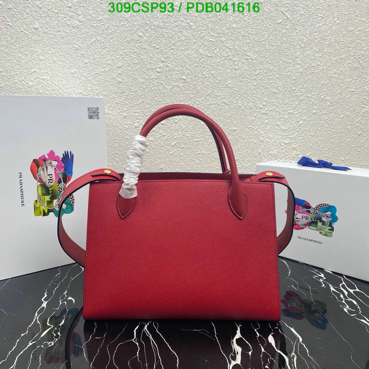 Prada Bag-(Mirror)-Handbag-,Code: PDB041616,$: 309USD