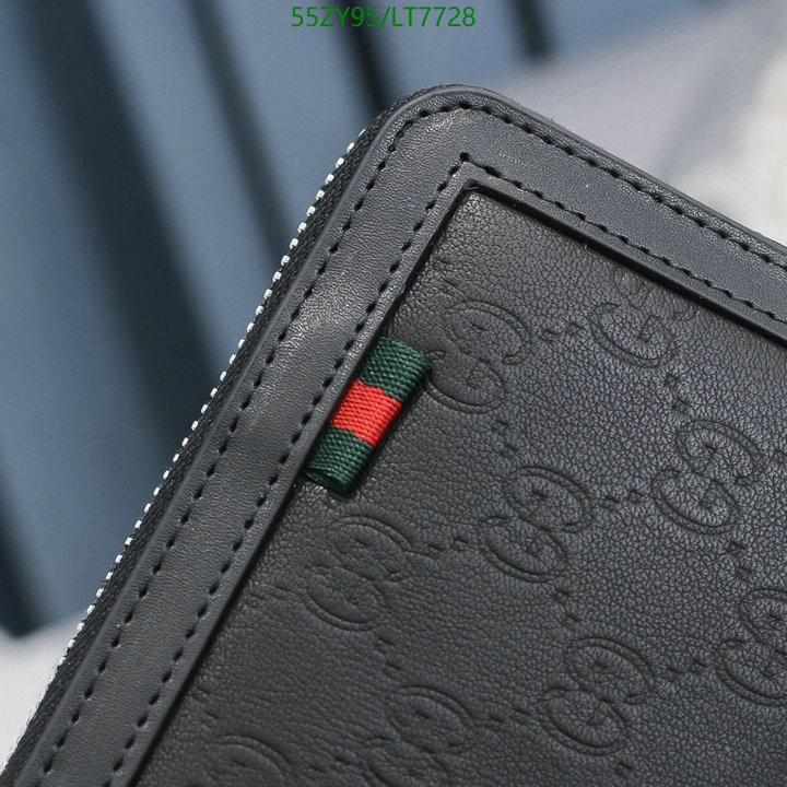 Gucci Bag-(4A)-Wallet-,Code: LT7728,$: 55USD