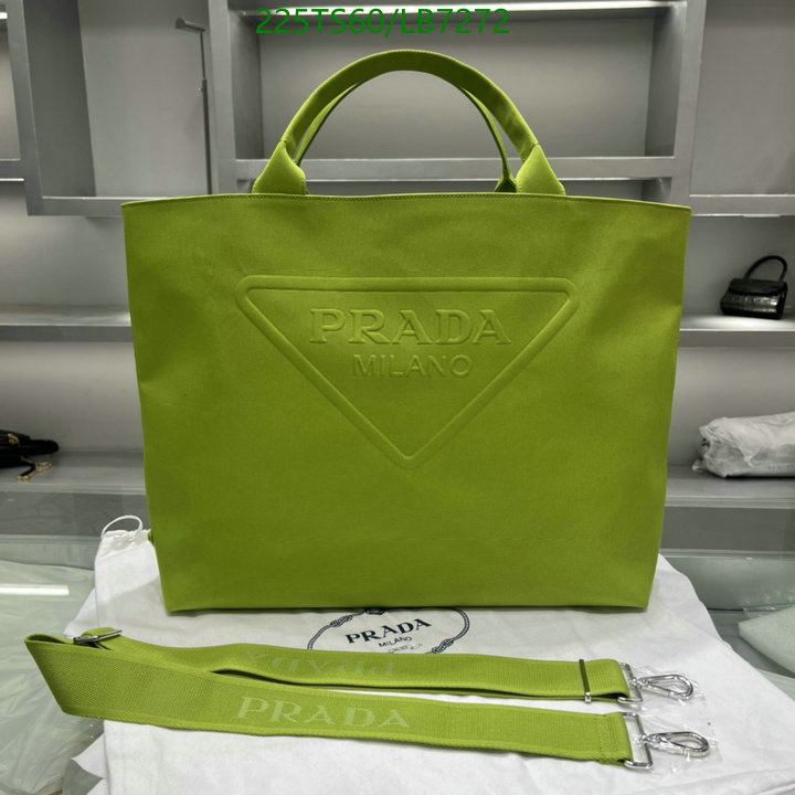 Prada Bag-(Mirror)-Handbag-,Code: LB7272,$: 225USD