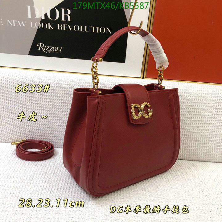 D&G Bag-(Mirror)-Diagonal-,Code: KB5587,$: 179USD